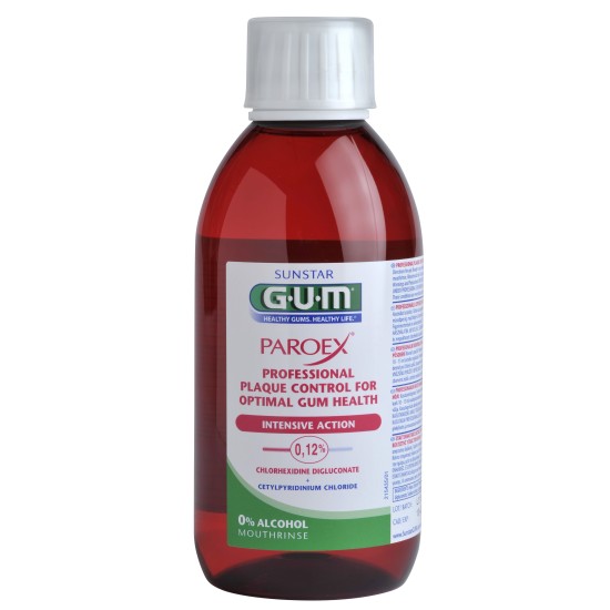 GUM PAROEX MOUTHRINSE 0.12% 300ml(1784EMCA)